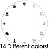 Thumbnail 14 Chess Clock Faces For Cafepress Clocks
